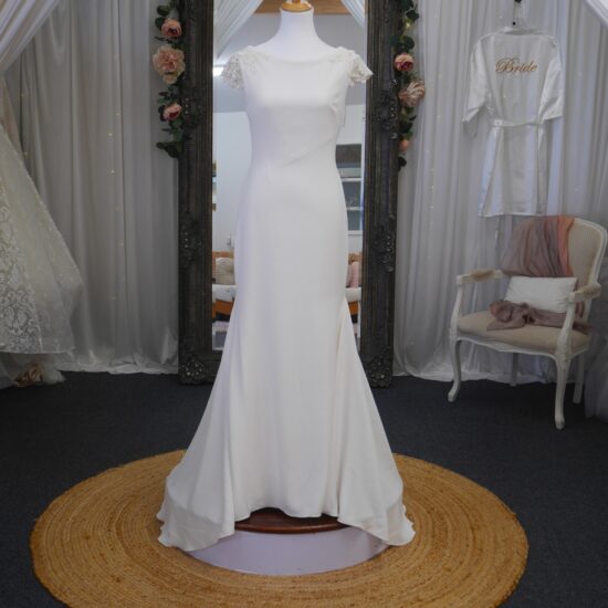 Cap Sleeve Wedding Dress