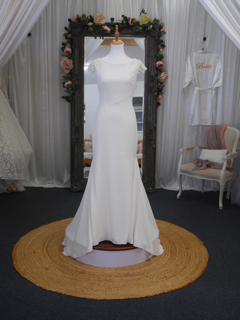 Cap Sleeve Wedding Dress