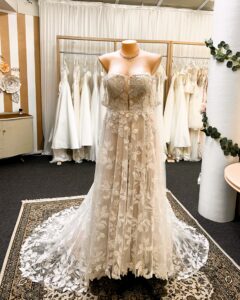 Madi Lane Celina wedding dress front view