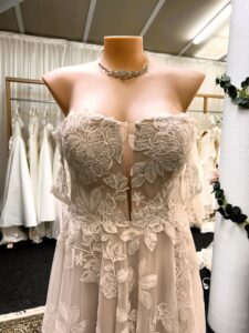 Madi Lane Celina lace bodice detail