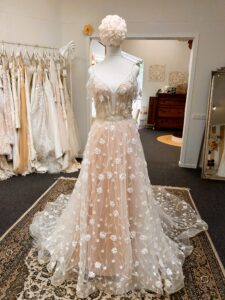 Rara Avis Danielle wedding dress front view